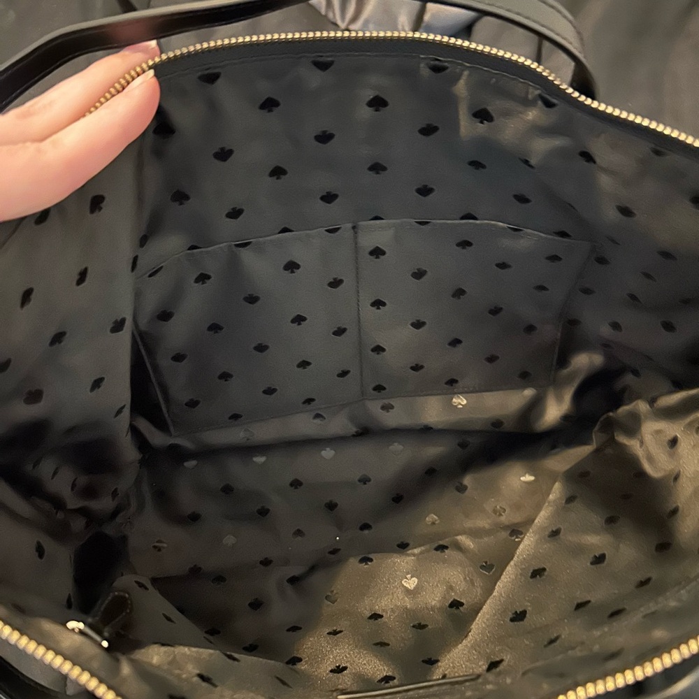 Kate Spade Cherry Print Black Tote - Picture 3 of 3